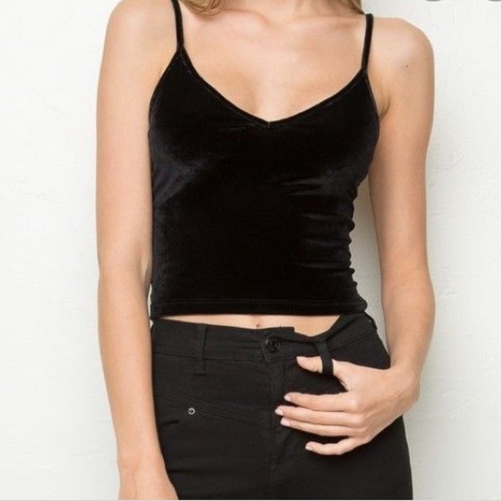 Brandy Melville Joanne Velvet Tank